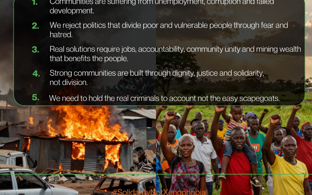 When Fear Becomes Policy: Xenophobia, Stilfontein and the Politics of Division in South Africa